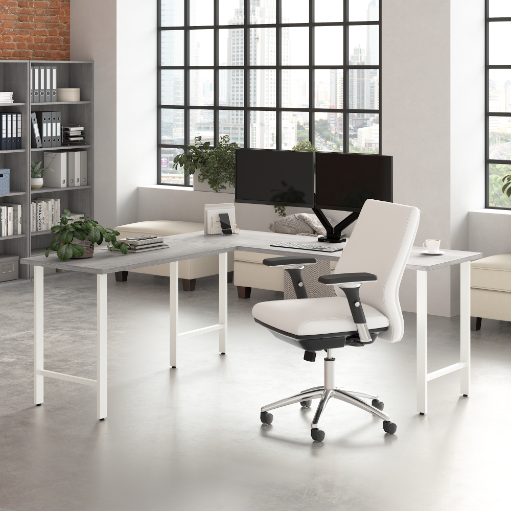 Hustle 72W x 24D Computer Desk with Metal Legs