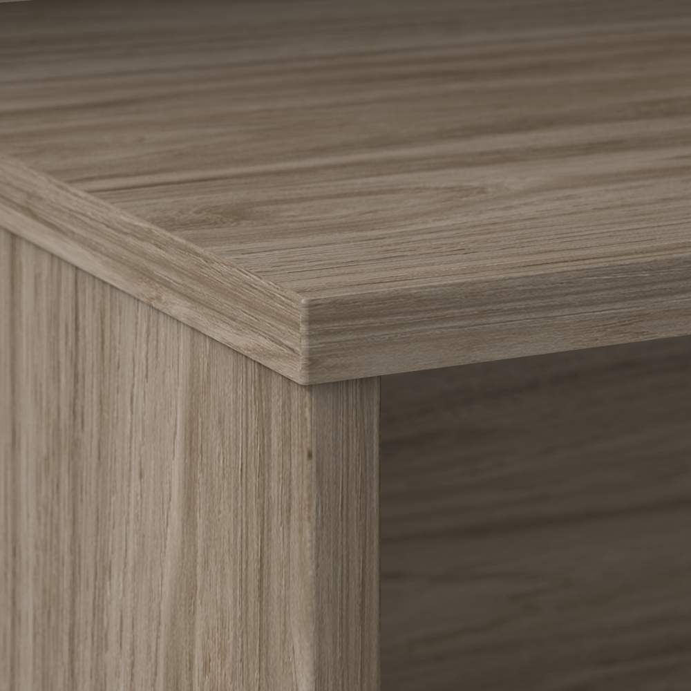 Studio C 72W x 24D L Shaped Desk with 42W Return