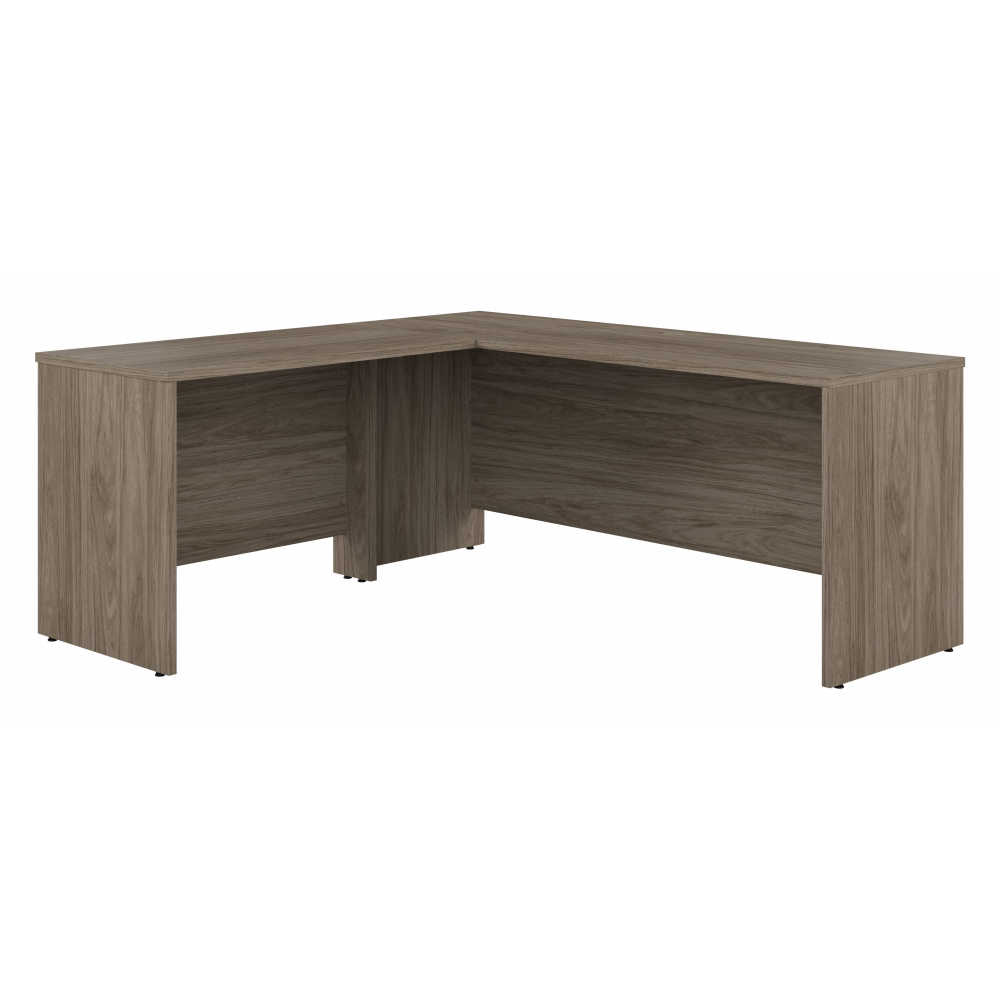 Studio C 72W x 24D L Shaped Desk with 42W Return