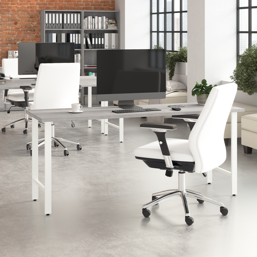 Hustle 72W x 24D Computer Desk with Metal Legs