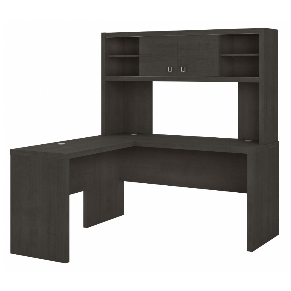Echo L Shaped Desk with Hutch