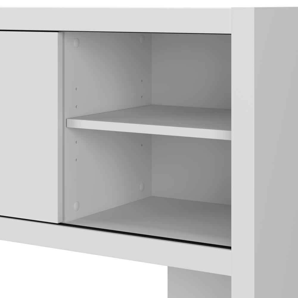 Echo 60W Credenza Desk with Hutch